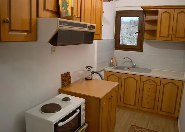 Παραδοσιακο Σπιτι Με Εσωτερικο Τζακι דירה *